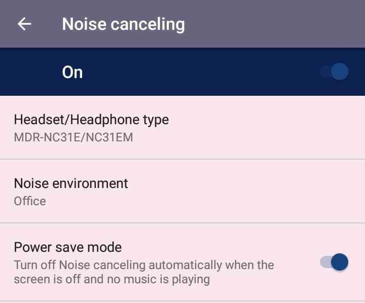 Pengaturan Noise Canceling | arum.me 